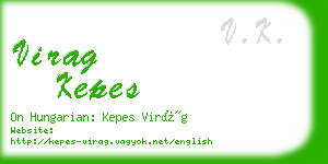 virag kepes business card